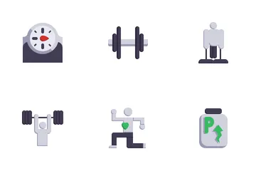 Gym Tool And Equipment 1.0 Icon Pack