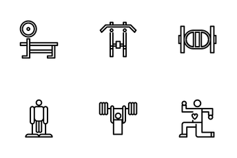 Gym Tool And Equipment 1.3 Icon Pack