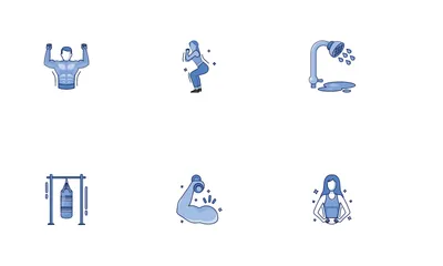 Gym Workout Icon Pack