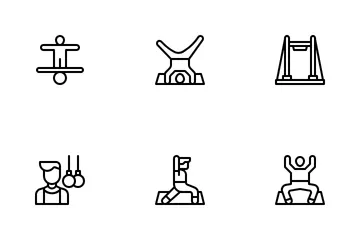 Gymnastics Icon Pack