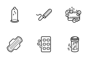 Gynécologie Pack d'Icônes