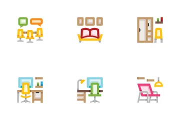 Habitaciones Icon Pack