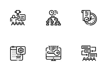 Hackathon Development Icon Pack