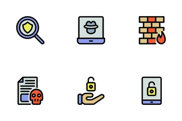 Hacking And Security Icon Pack