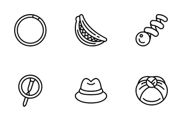 Hair Accessories Icon Pack