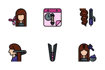 Hair Salon Icon Pack