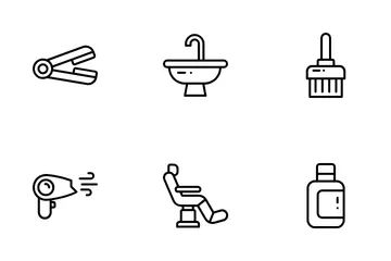 Hair Salon Icon Pack