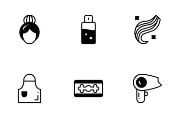 Hair Salon Icon Pack