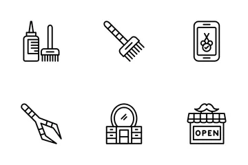 Hair Salon Icon Pack