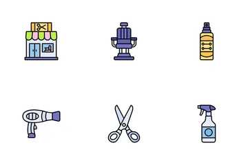 Hair Salon Icon Pack