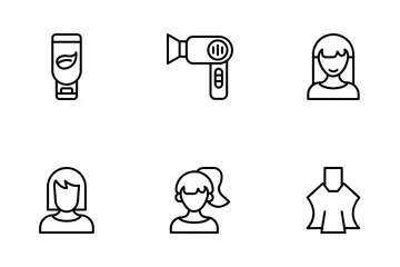 Hair Salon Icon Pack