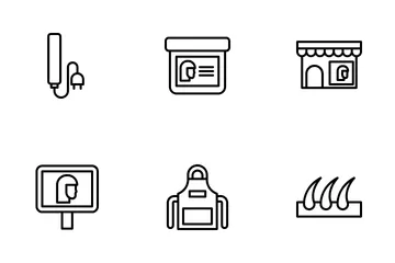 Hair Salon Icon Pack