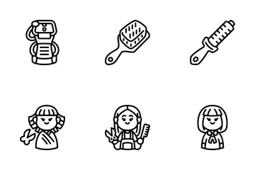 Hair Salon Icon Pack