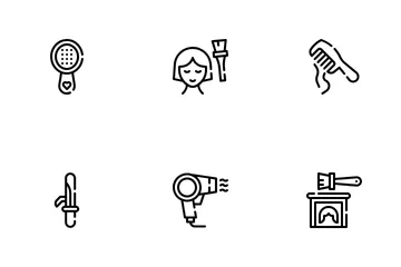 Hair Salon Icon Pack