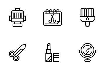 Hairdresser Icon Pack