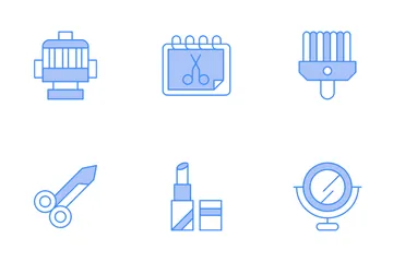 Hairdresser Icon Pack