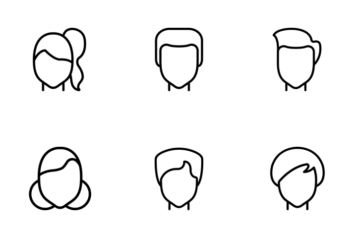 Beauty Filled Outline Icon Pack - Colored Outline Icons - Iconscout