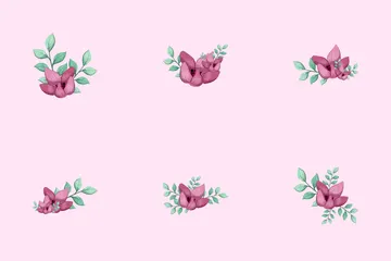 Half Bloom Icon Pack