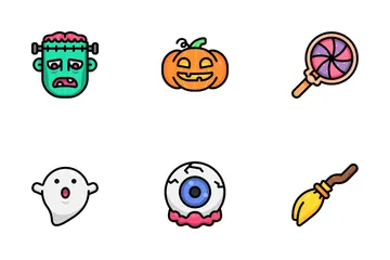 Víspera de Todos los Santos Paquete de Iconos
