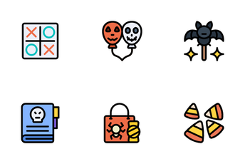 Halloween Activities Icon Pack