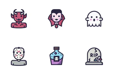 Halloween And Horror Icon Pack