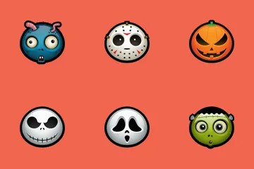 Halloween Avatars Icon Pack