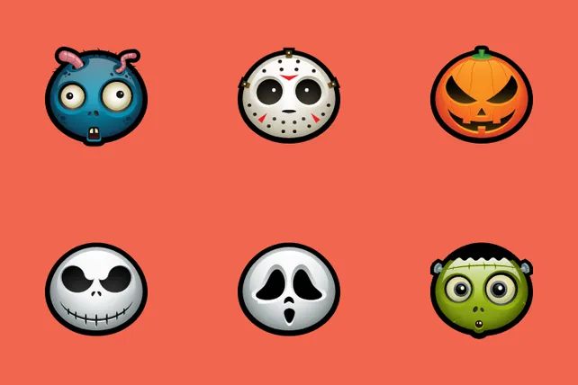 Download Halloween Avatars Icon pack Available in SVG, PNG & Icon Fonts