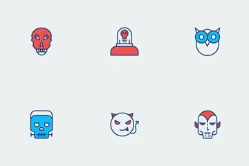 Halloween Color Vol 1 Icon Pack