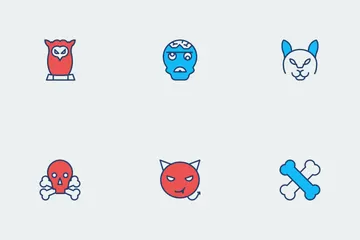 Halloween Color Vol 2 Icon Pack