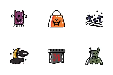 Halloween Colour  Icon Icon Pack