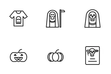 Halloween - Aperçu Pack d'Icônes