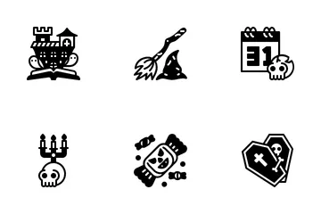 Halloween Decoration Icon Pack