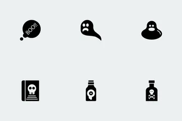 Halloween Glyphs Vol 2 Icon Pack