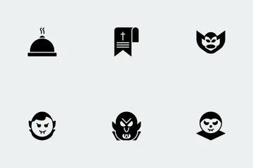 Halloween Glyphs Vol 3 Icon Pack