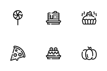 Halloween Meals Icon Pack