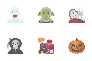 Halloween Monster Icon Pack