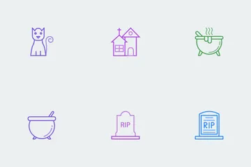 Halloween Multi Color Vol 3 Icon Pack
