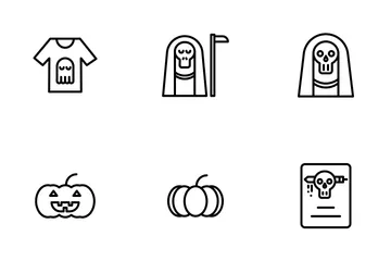 Halloween - Outline Icon Pack