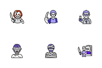 할로윈 4부 아이콘 팩