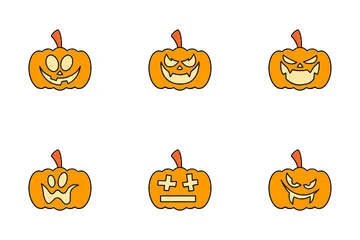 Halloween Pumpkin Icon Pack