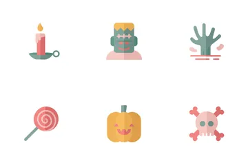Halloween-Spaß Icon Pack