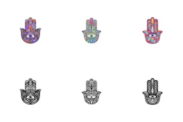 Hamsa Paquete de Iconos