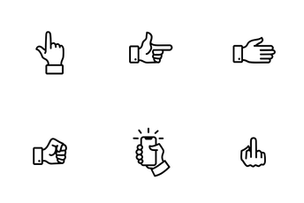 Hand And Finger Vol.1 Icon Pack