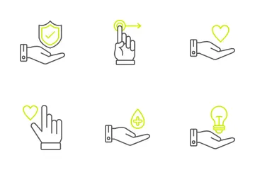 Hand And Gestures Icon Pack