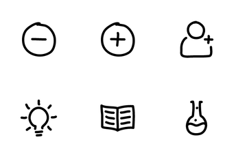 Hand Drawn Basic Icon Pack