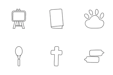 Hand Drawn Basic Pack 1 Icon Pack