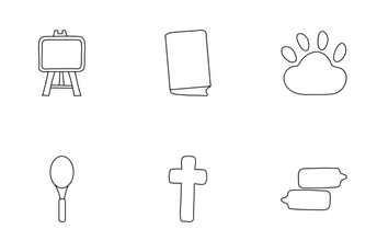 Hand Drawn Basic Pack 1 Icon Pack