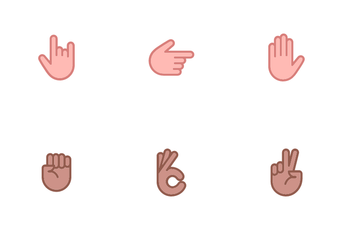 Hand Emoji Icon Pack