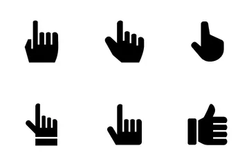 Hand & Finger Icon Pack