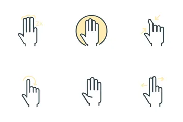 Hand Gesture  Icon Pack